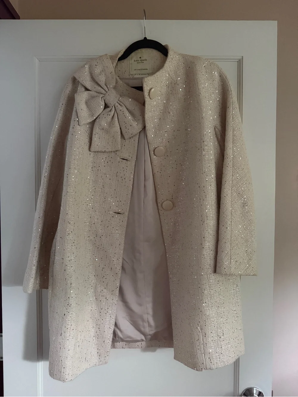kate spade chic cream